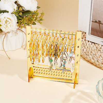 Acrylic Earring Display Stands EDIS-WH0021-58A-1