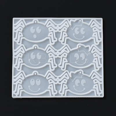 DIY Spider Big Pendant Silicone Molds DIY-I099-55-1
