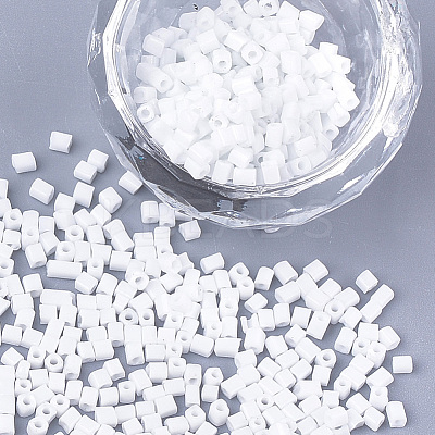 Baking Paint Glass Beads SEED-S023-11B-15-1