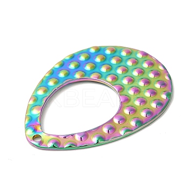 Ion Plating(IP) 304 Stainless Steel Pendants STAS-L268-001MC-1