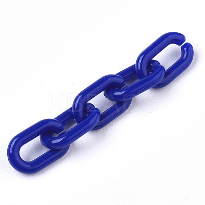 Opaque Acrylic Linking Rings SACR-R248-02B-1