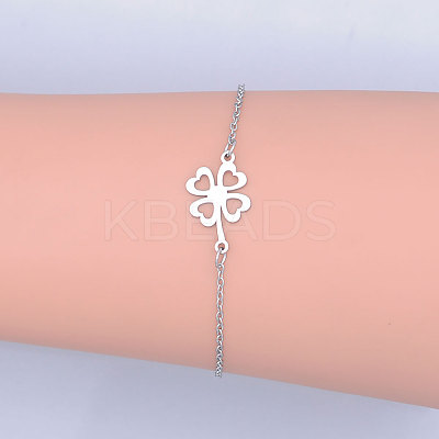 Tarnish Resistant 201 Stainless Steel Link Bracelets LS-BJEW-T011-JN509-1-1