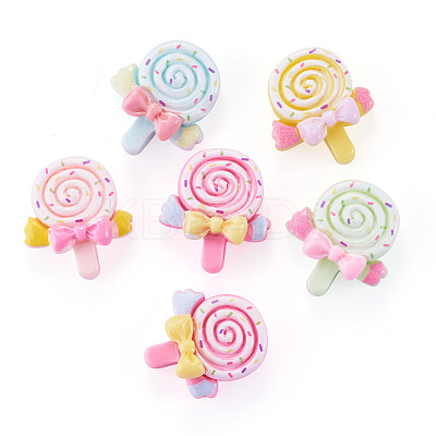Opaque Resin Cabochons RESI-TAC0018-52-1