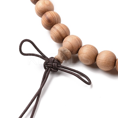 Mala Bead Bracelet BJEW-G641-01B-1
