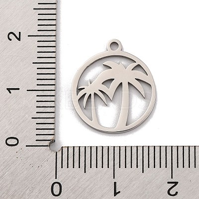 Non-Tarnish 201 Stainless Steel Pendants LS-STAS-U016-07P-1