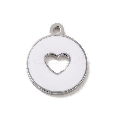 304 Stainless Steel Enamel Charms STAS-B074-03P-02-1