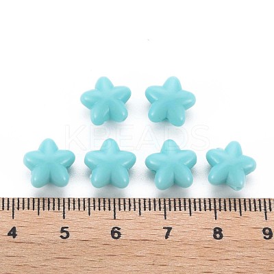 Opaque Acrylic Beads MACR-S373-26-A03-1