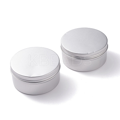 (Defective Closeout Sale Border damaged)Aluminum Screw Cream Jar LS-CON-XCP0001-71-1