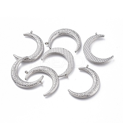 Non-Tarnish 304 Stainless Steel Pendants STAS-L249-001P-1