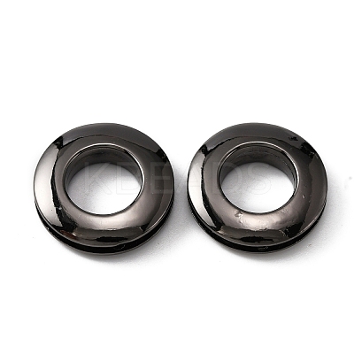 Alloy Grommet Eyelet Findings FIND-WH0145-25B-B-1