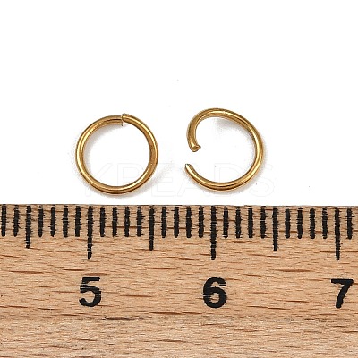 304 Stainless Steel Open Jump Rings STAS-Z137-01G-05-1