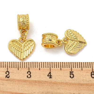 Tibetan Style Alloy European Dangle Charms PALLOY-F199-33G-1