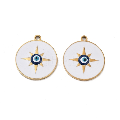 Ion Plating(IP) 316 Surgical Stainless Steel Pendants STAS-U014-58D-02-1