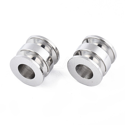 Non-Tarnish 316 Surgical Stainless Steel European Beads STAS-N097-067P-1
