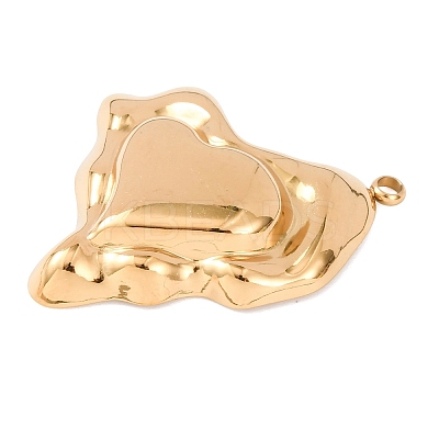 304 Stainless Steel Pendants STAS-K311-06G-1
