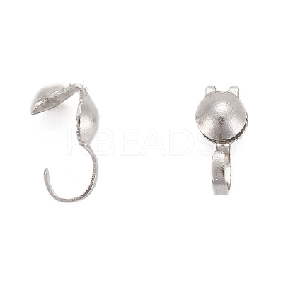 Tarnish Resistant 304 Stainless Steel Bead Tips X-STAS-R063-23-1