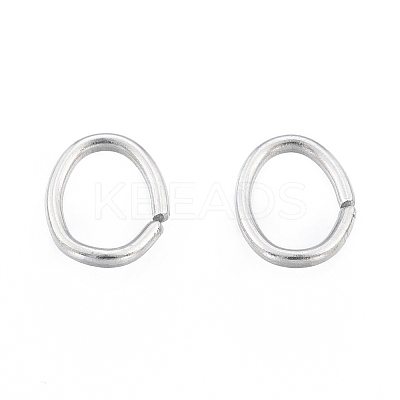 Non-Tarnish 304 Stainless Steel Open Jump Rings X-STAS-N092-172A-01P-1