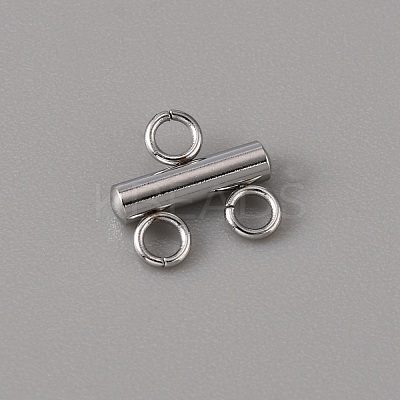 304 Stainless Steel Chandelier Component Links X-STAS-WH0043-06A-P-1
