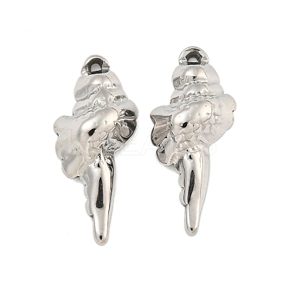Non-Tarnish 304 Stainless Steel Pendants STAS-L080-011P-1