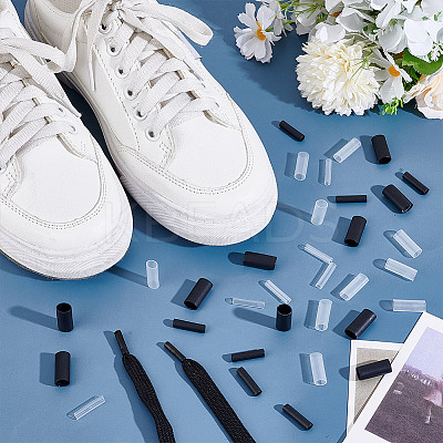 160Pcs 8 Styles Plastic Heat Shrink Tubing DIY-NB0014-12-1
