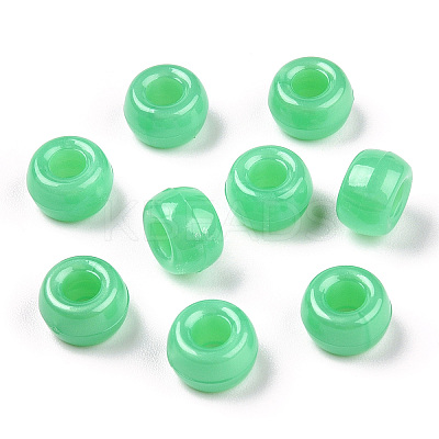 Plastic Pearlized Beads KY-T025-01-D03-1