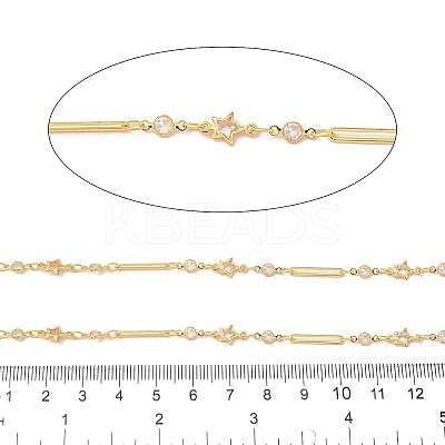 Handmade Brass Link Chain CHC-E028-09G-1