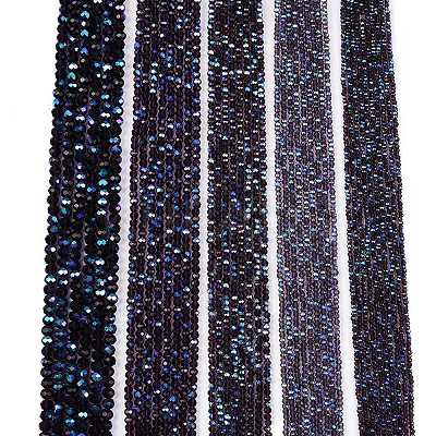 Electroplate Glass Beads Strands LS-EGLA-A044-T4mm-L15-1