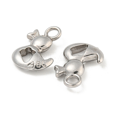 Non-Tarnish 304 Stainless Steel Pendants STAS-N103-82P-1