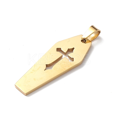 304 Stainless Steel Pendants STAS-E190-03G-1