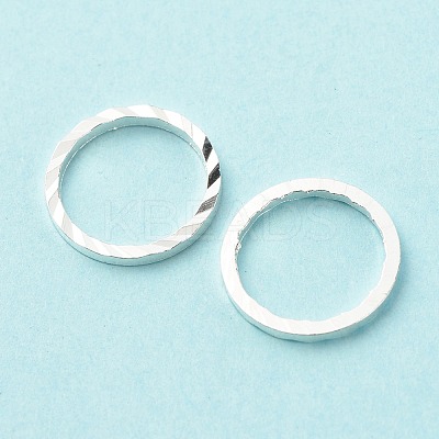 Brass Linking Rings KK-F831-018C-S-RS-1