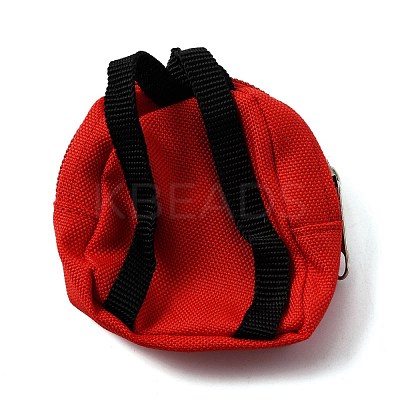 Mini Cloth Doll Backpack AJEW-WH0307-21B-1