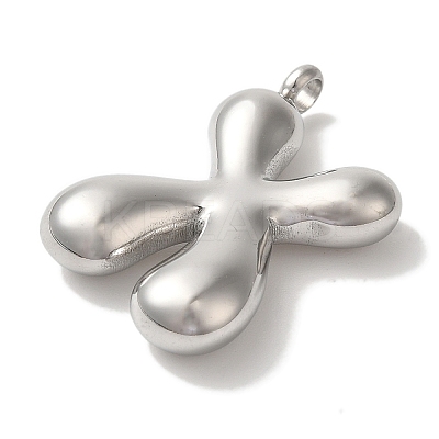 Non-Tarnish 304 Stainless Steel Pendants STAS-M017-08P-24-1