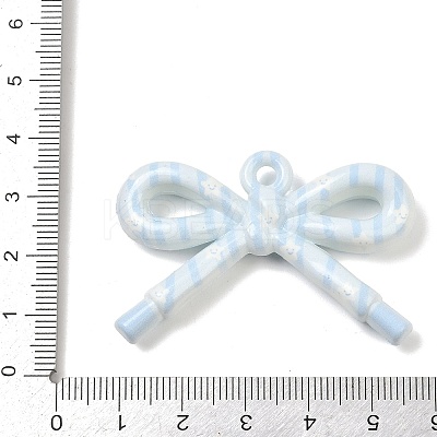 Opaque Printed Acrylic Pendants MACR-I040-01A-1