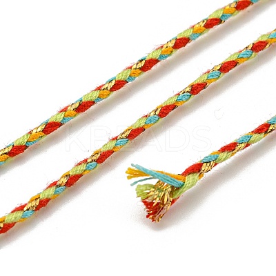 4-Ply Polycotton Cord with Metallic Thread OCOR-Z003-C23-1