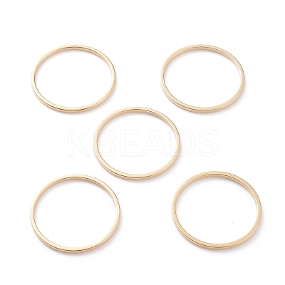 Brass Linking Rings X-KK-Y003-03G-G-1