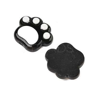 Opaque Resin Cabochons CRES-M037-21B-1
