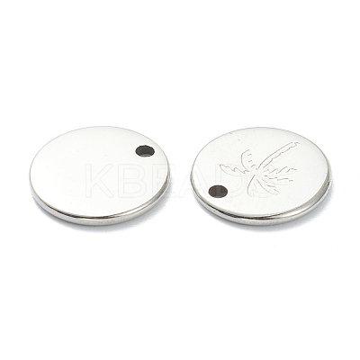 Non-Tarnish 304 Stainless Steel Charms STAS-P280-10P-1