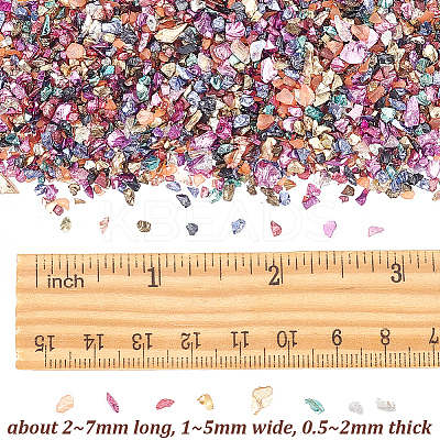 Plated Glass Seed Beads MRMJ-OC0001-77-1