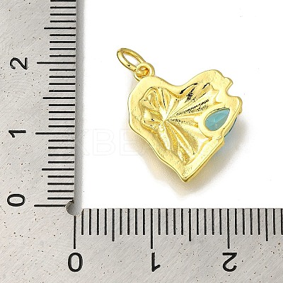 Rack Plating Brass Pendant KK-H485-06G-02-1