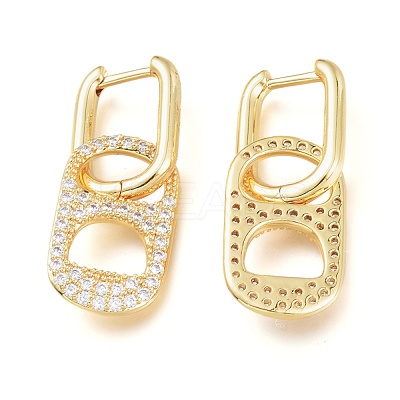 Soda Pull Tab Earrings EJEW-L224-47G-1