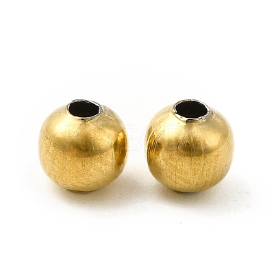 304 Stainless Steel Round Beads STAS-P319-09B-G-1