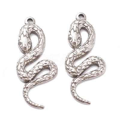 Non-Tarnish 304 Stainless Steel Pendants STAS-G244-12P-1