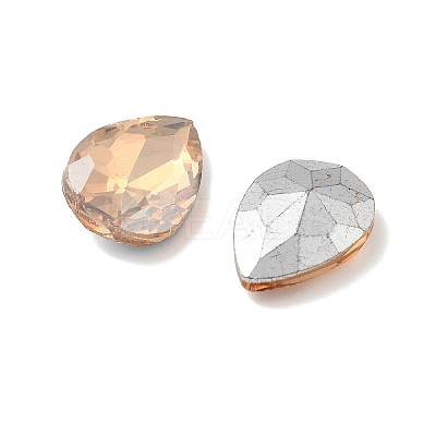 Pointed Back Glass Rhinestone Cabochons RGLA-XCP0001-04-1