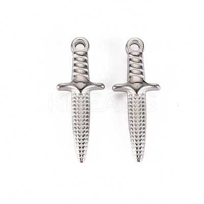 Non-Tarnish 304 Stainless Steel Pendants STAS-S116-159P-1