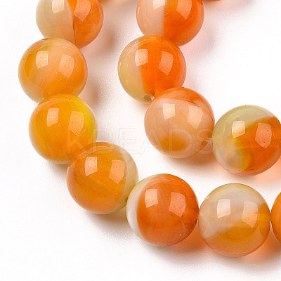 Handmade Lampwork Beads Strands LAMP-D072-B-05-1
