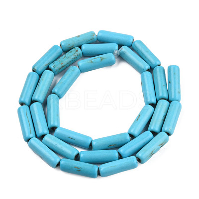 Synthetic Turquoise Bead Strands TURQ-S282-26-1