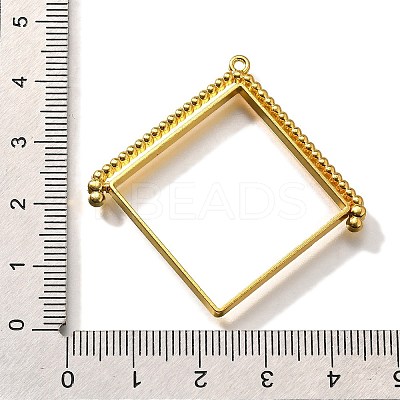 Alloy Open Back Bezel Pendants PALLOY-I223-08G-1