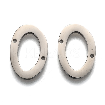 Non-Tarnish 304 Stainless Steel Links Connectors STAS-Y006-60P-O-1