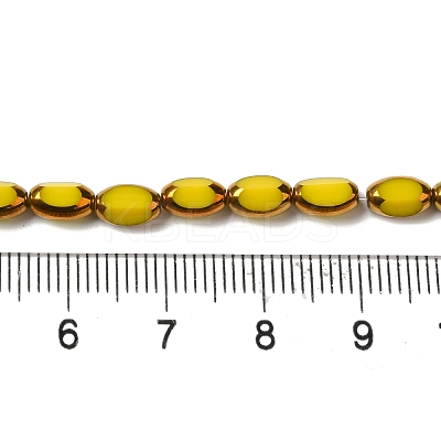 Electroplate Glass Beads Strands X-EGLA-P061-02A-06-1