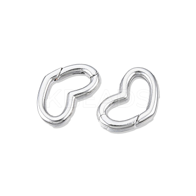 Brass Spring Gate Rings KK-N232-443P-1